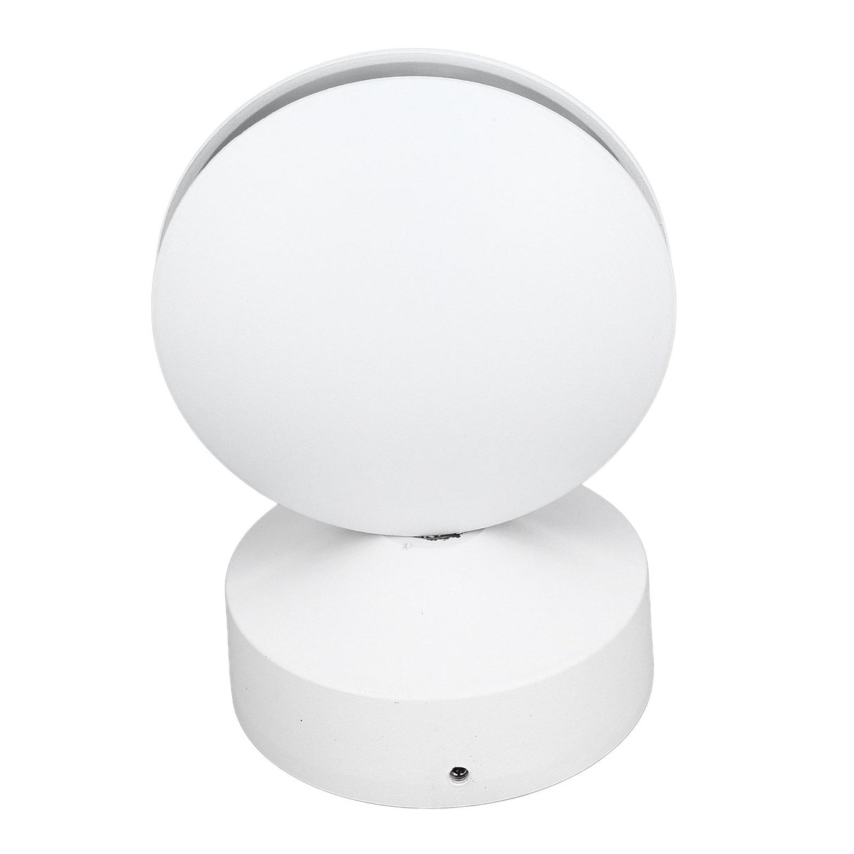 10W LED Wall Lamp Round 360° Glowing Window Sill Lamp for Hallway Aisle Corridor Living Room AC85‑265V White Light