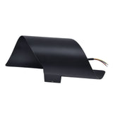 LED Wall Light Modern Waterproof Decorative Warm Light Innovative Spiral Wall Lamp for Outdoor Patio Hallway AC85‑265V