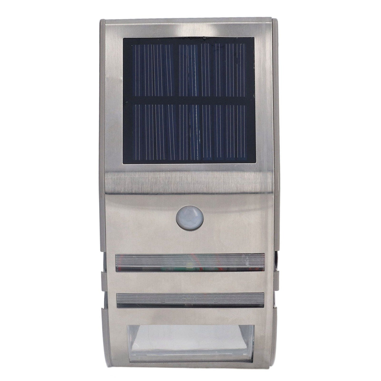 Solar Wall Lamp PIR Human Body Induction High Sensitivity White Light 40LM Stainless Steel Solar Wall Light