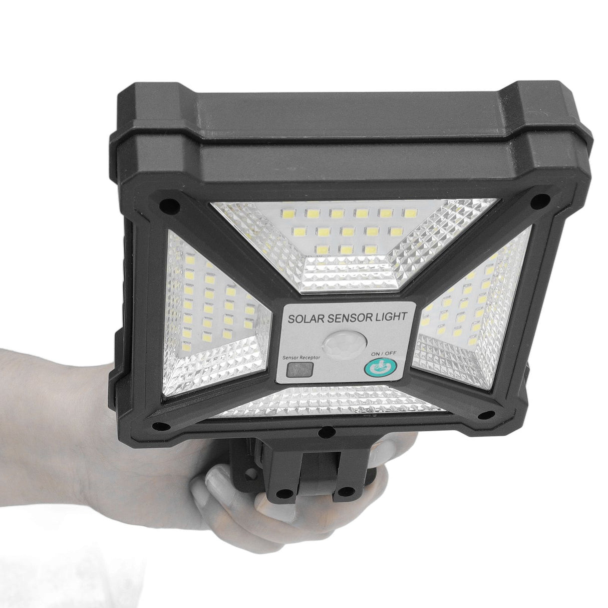 LED Solar Street Lights Human Body Sensor IP65 Waterproof LED Wall Lamp for Courtyard Patio Garden