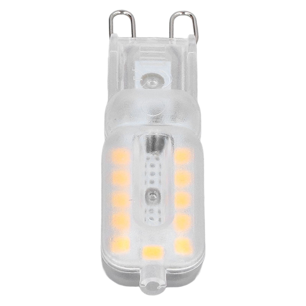 6pcs G9 LED Bulb 5W Transparent Cover 22LED Dimmable G9 Light Bulb for Ceiling Light Wall Light Table Light White Light 220-240V