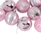 Christmas Tree Balls Ornaments Christmas Tree Decorations for Family Parties Garden Dinners Birthday Parties Pink