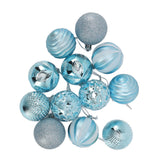 Christmas Tree Balls Ornaments Christmas Tree Decorations for Family Parties Garden Dinners Birthday Parties Blue