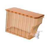 Cold Water Kettle with Faucet PP Sealed Preservation Refrigerator Cold Kettle For Fruit Tea Flower Tea Milk Tea Water Orange