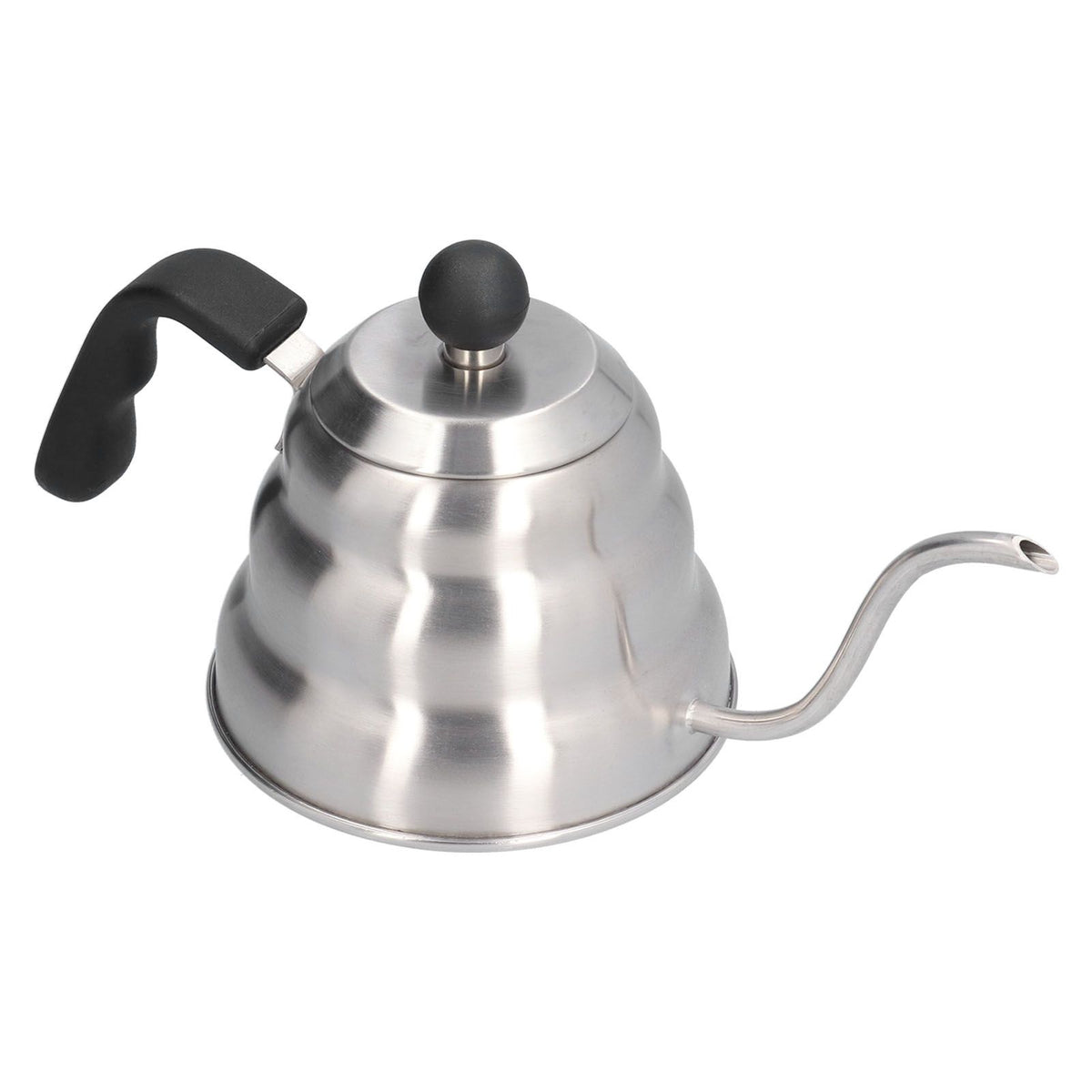 Stainless Steel Pour Over Coffee Kettle Vintage Gooseneck Spout Pot Coffee Utensils for Home Kitchen1L