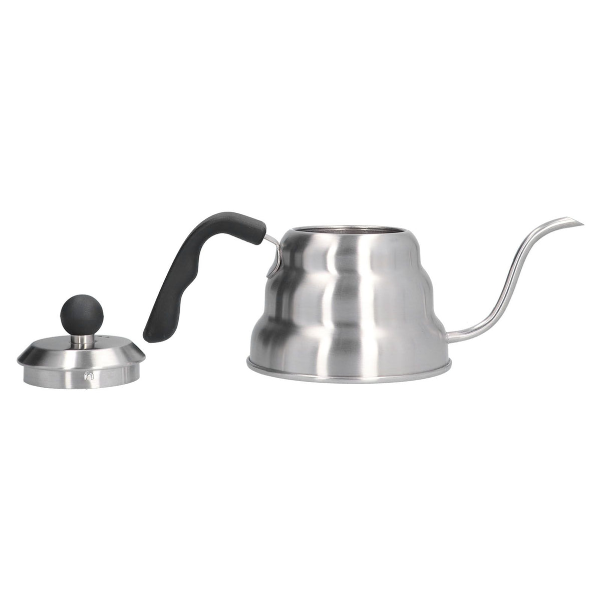 Stainless Steel Pour Over Coffee Kettle Vintage Gooseneck Spout Pot Coffee Utensils for Home Kitchen1L