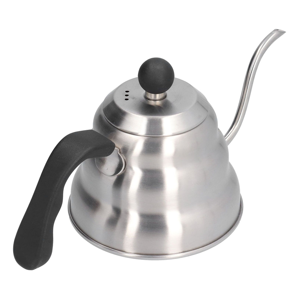 Stainless Steel Pour Over Coffee Kettle Vintage Gooseneck Spout Pot Coffee Utensils for Home Kitchen1L