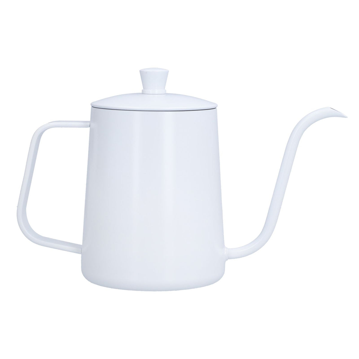 Coffee Kettle Stainless Steel Mini Portable White Thin Mouth Pour Over Kettle for Travelling Camping Tea Coffee