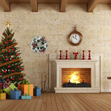 Christmas Wreath Artificial Christmas Hanging Wreath for Front Door Wall Tree Christmas Party Shop Window Decoration