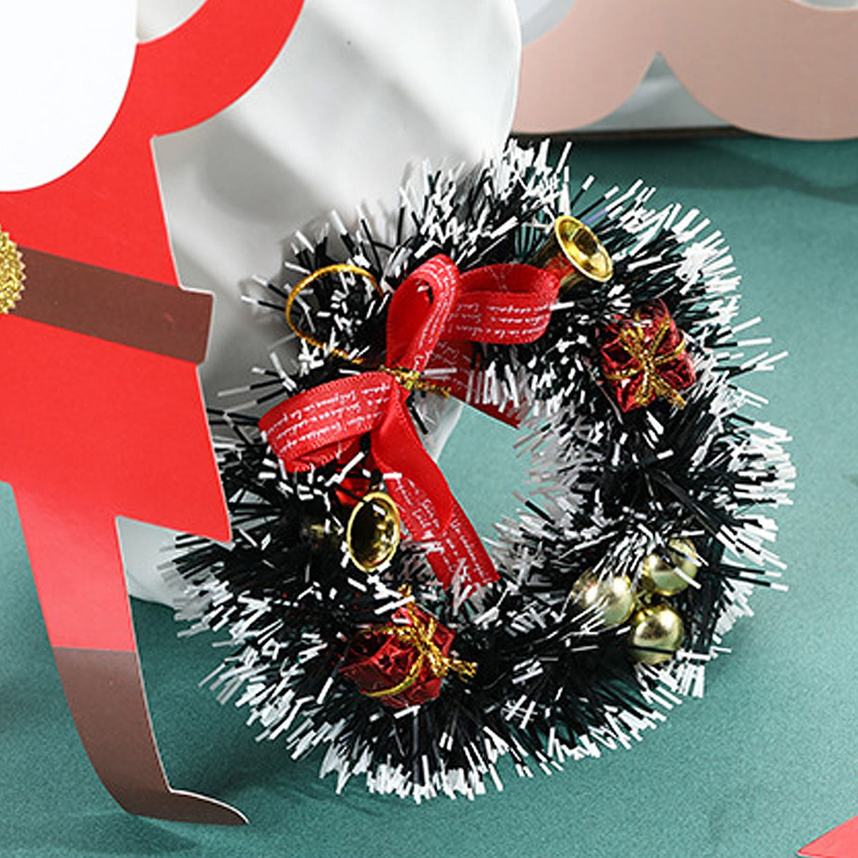 Candle Wreath Christmas Wreath Christmas Tree Wreath Candle Garland