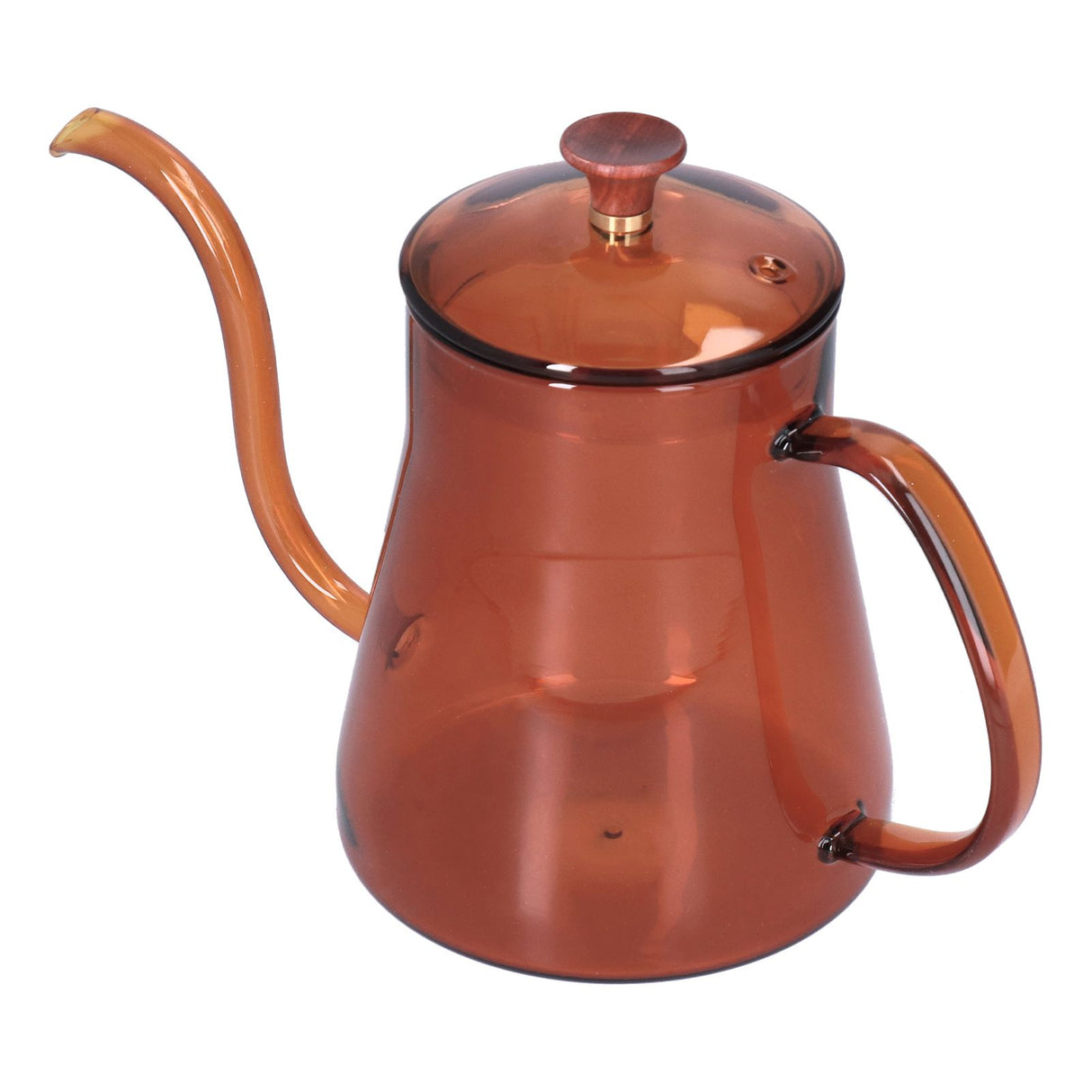 Coffee Kettle Glass Coffee Pot 600ML Coffee Drip Kettle Long Nozzle Kettle for Home KitchenCoffee