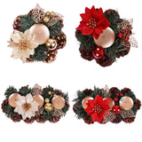 Christmas Decorations Candlesticks Christmas Table Centerpiece