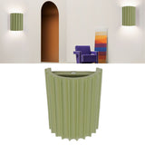 LED Wall Light G9 Lamp Holders Simple Beautiful Decorative Wall Lamp for Bedroom Living Room Entrance 100‑240V Green