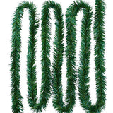 5.5M Pine Christmas Garland Green Artificial Christmas Tree Rattan Garland Pack Christmas Pine Wall Garden Decoration