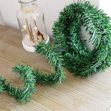 5.5M Pine Christmas Garland Green Artificial Christmas Tree Rattan Garland Pack Christmas Pine Wall Garden Decoration