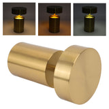 LED Table Lamp 3 Levels Electroplating USB Charging LED Night Light Desktop Decoration Table Lamp for Bar Hotel Restaurant Gold