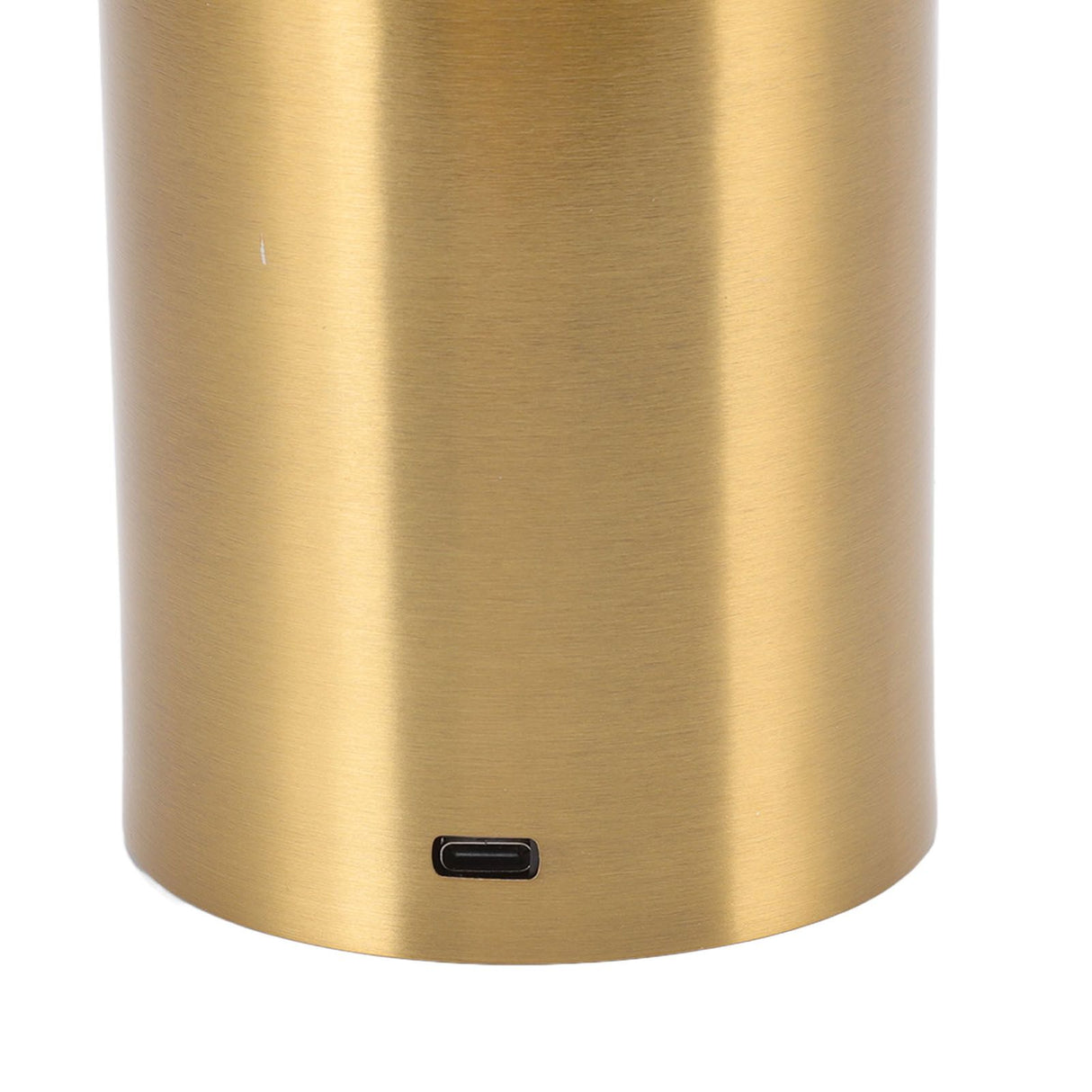 LED Table Lamp 3 Levels Electroplating USB Charging LED Night Light Desktop Decoration Table Lamp for Bar Hotel Restaurant Gold