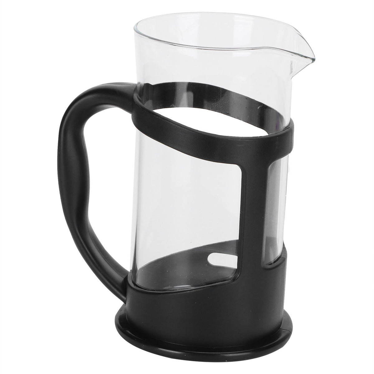 Coffee Tea Maker Kettle High Temperature Resistant Borosilicate Filter Teapot Hand Brewing Black350ml