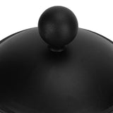 Coffee Tea Maker Kettle High Temperature Resistant Borosilicate Filter Teapot Hand Brewing Black1000ml