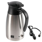 12V 1000ml Stainless Steel Car Automobile Electric Heating Kettle Portable Water Cup