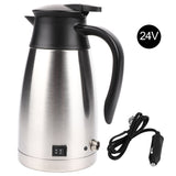 24V 1000ml Car Electric Kettle Auto Shut Off Water Heating Boiling Pot
