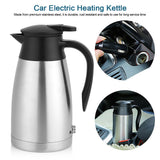 24V 1000ml Car Electric Kettle Auto Shut Off Water Heating Boiling Pot