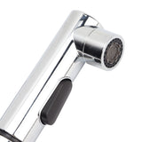 G1/2 Pull Out Sink Faucet Hot Cold Bathroom Sink Faucet Copper Alloy Rust Proof Water Tap for Basin Toilet