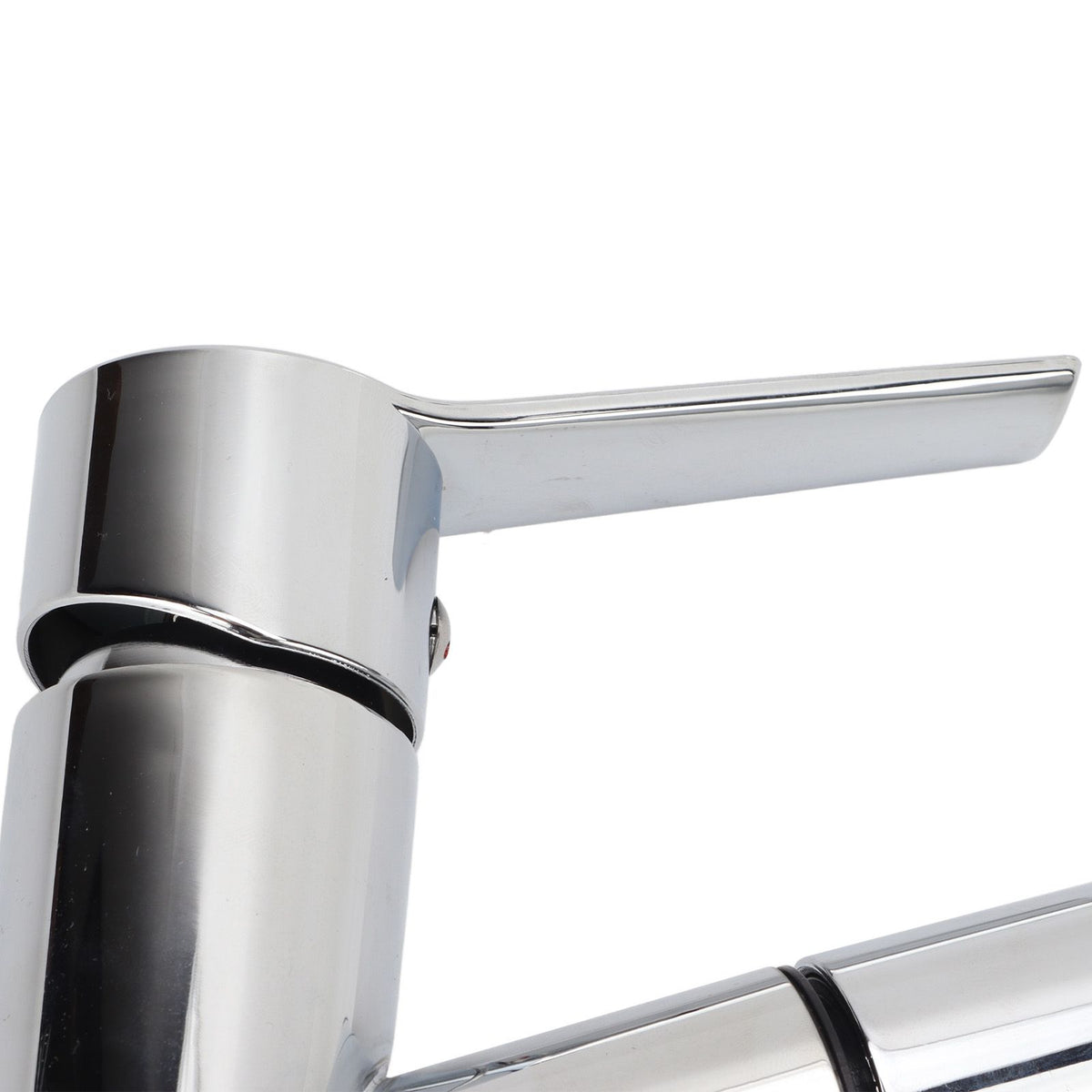 G1/2 Pull Out Sink Faucet Hot Cold Bathroom Sink Faucet Copper Alloy Rust Proof Water Tap for Basin Toilet