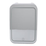 Portable Mirrored Beauty Fridge With Lighting 4L Mini Refrigerator Skin Care Makeup Storage with Mirror Light For Home Car US Plug 110V