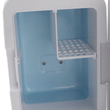 Portable Mirrored Beauty Fridge With Lighting 4L Mini Refrigerator Skin Care Makeup Storage with Mirror Light For Home Car EU Plug 220V