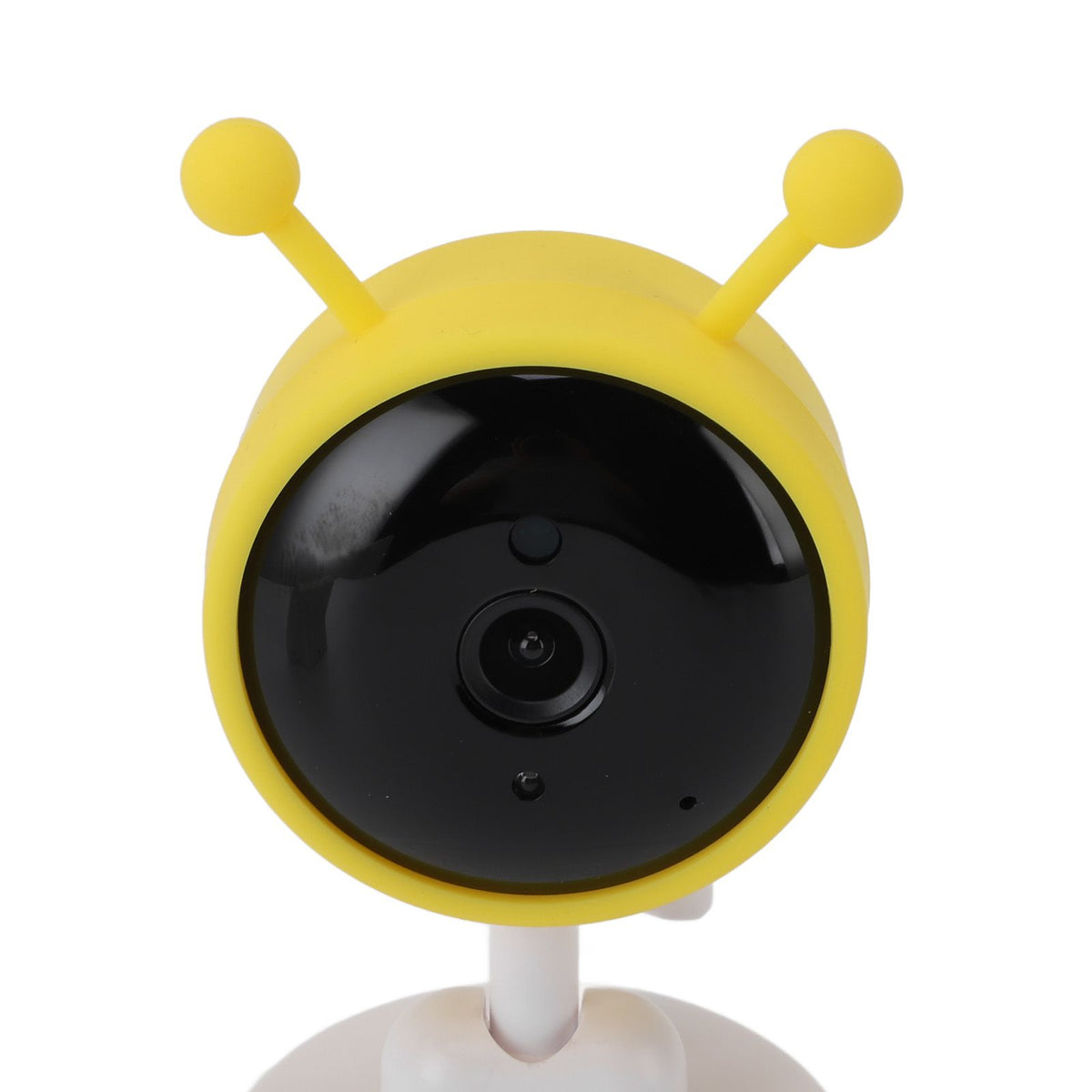 Baby Monitoring Camera WiFi 2.8 Inch Color Screen Night Vision 2 Way Talk Indoor Temperature Detection Smart Pet Camera for Home Security Yellow