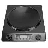 3500W Portable Induction Cooktop Aluminum ABS Countertop Induction Cooker Hot Plate with Smart Touch Panel for Home Kitchen US Plug 110V