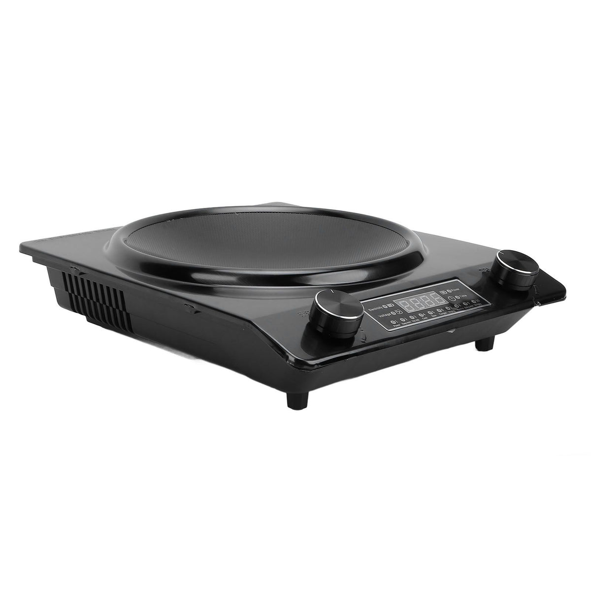 3500W Portable Induction Cooktop Aluminum ABS Countertop Induction Cooker Hot Plate with Smart Touch Panel for Home Kitchen UK Plug 220V