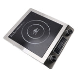 Induction Cooktop 3500W Fast Heating Easy to Clean Portable Touch Panel Multiple Safety Preventions Induction Hot Plate for Cooking EU Plug 220V