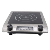 Induction Cooktop 3500W Fast Heating Easy to Clean Portable Touch Panel Multiple Safety Preventions Induction Hot Plate for Cooking EU Plug 220V