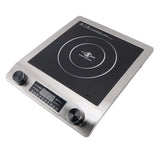 Induction Cooktop 3500W Fast Heating Easy to Clean Portable Touch Panel Multiple Safety Preventions Induction Hot Plate for Cooking UK Plug 220V