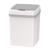 Smart Trash Can Multifunction Silent Motion Sensor Fully Automatic Garbage Can with Lid for Bathroom Living Room Office 12L