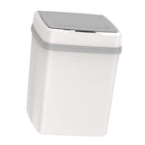 Smart Trash Can Multifunction Silent Motion Sensor Fully Automatic Garbage Can with Lid for Bathroom Living Room Office 12L