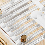 Dish Drying Rack Bowl Plate Storage Dish Drainer Rack with Drainboard for Kitchen Counter and Sink