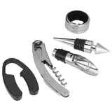 5Pcs/Set Wine Opener Accessories Gift Tools Set Corkscrew Opener Wine Bottle Opening Kit Party Gifts