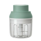 Mini Electric Garlic Masher Rechargeable Portable Cordless Electric Onion Mincer for Kitchen