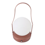 LED Cordless Table Lamp Acrylic Iron 3 Modes Stepless Touch Dimmable USB Rechargeable Portable Lantern Night Light for Bedside Outdoor Camping
