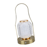 Cordless Rechargeable Lantern LED Table Lamp 3600mAh Battery Operated Stepless Dimming Night Lamp Lantern for Home Bedroom Camping