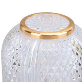 Cordless Rechargeable Lantern LED Table Lamp 3600mAh Battery Operated Stepless Dimming Night Lamp Lantern for Home Bedroom Camping