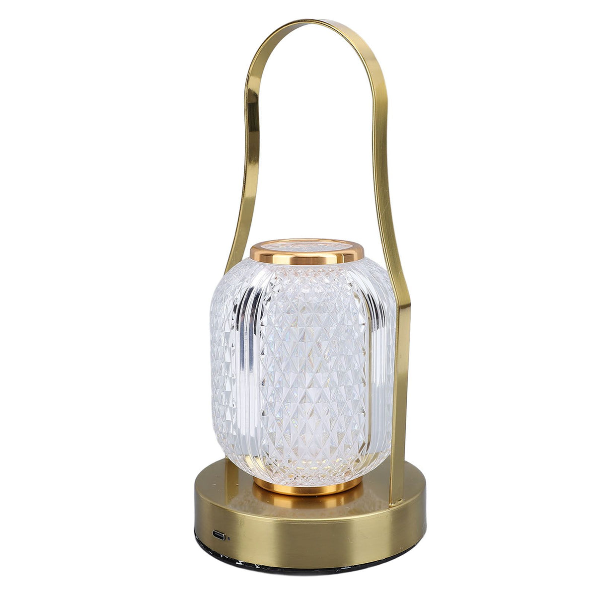 Cordless Rechargeable Lantern LED Table Lamp 3600mAh Battery Operated Stepless Dimming Night Lamp Lantern for Home Bedroom Camping
