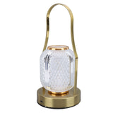 Cordless Rechargeable Lantern LED Table Lamp 3600mAh Battery Operated Stepless Dimming Night Lamp Lantern for Home Bedroom Camping