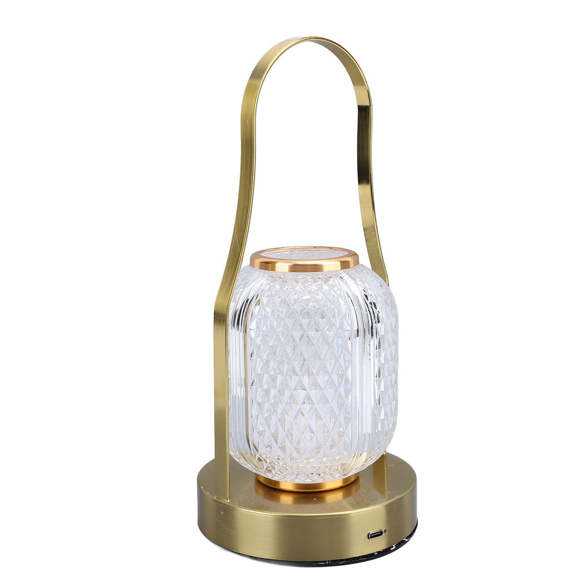 Cordless Rechargeable Lantern LED Table Lamp 3600mAh Battery Operated Stepless Dimming Night Lamp Lantern for Home Bedroom Camping