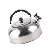 3L Stainless Steel Whistling Tea Kettle Fast Heating One Touch Buttons Whistling Kettle with Insulated Handle for Home