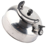 3L Stainless Steel Whistling Tea Kettle Fast Heating One Touch Buttons Whistling Kettle with Insulated Handle for Home