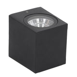 5W Outdoor LED Wall Lamp Light Aluminum Waterproof 85‑265V for Hallway Patio Porch Exterior Light Fixtures 8x7.5x6.5cm White Light